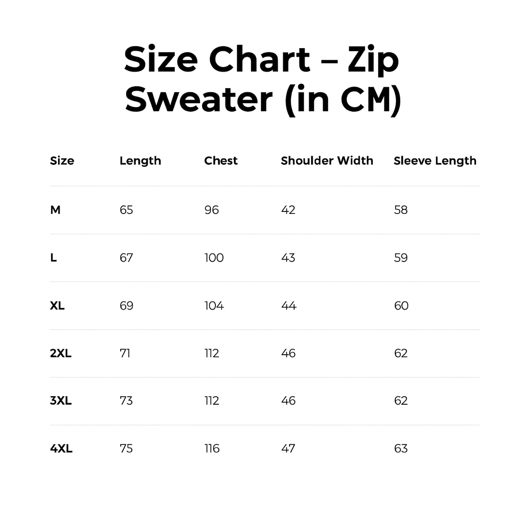 Zip-Up Sweater (CLEARANCE)